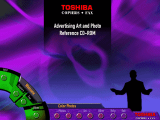 TOSHIBA Ad Art / Photo Reference CD-ROM